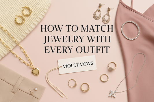 👗 Style Meets Shine: How to Match Jewelry with Every Outfit | Violet Vows