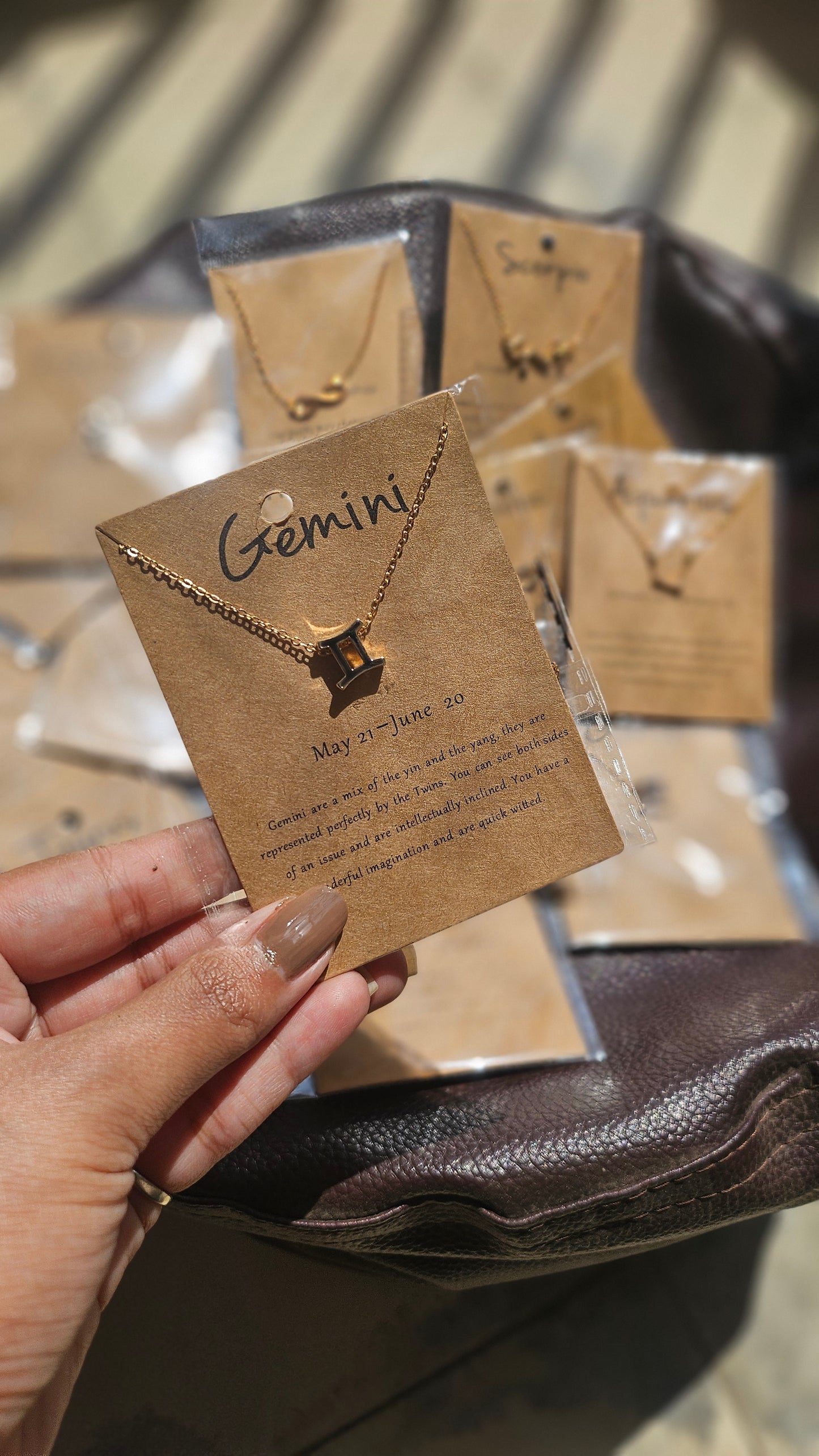 Gemini Constellation Necklace