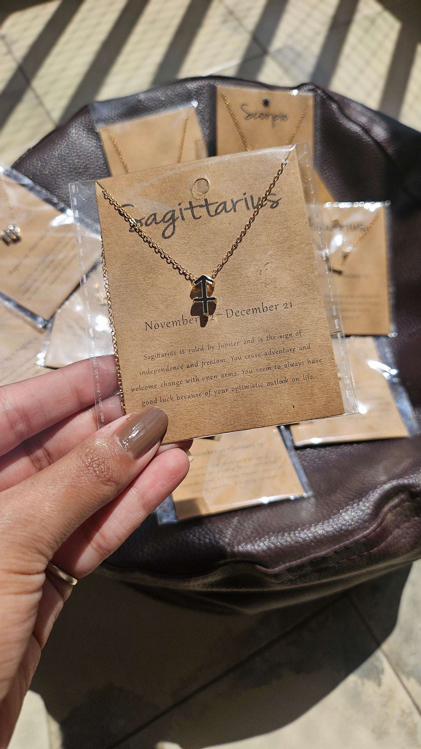 Sagittarius Constellation Necklace