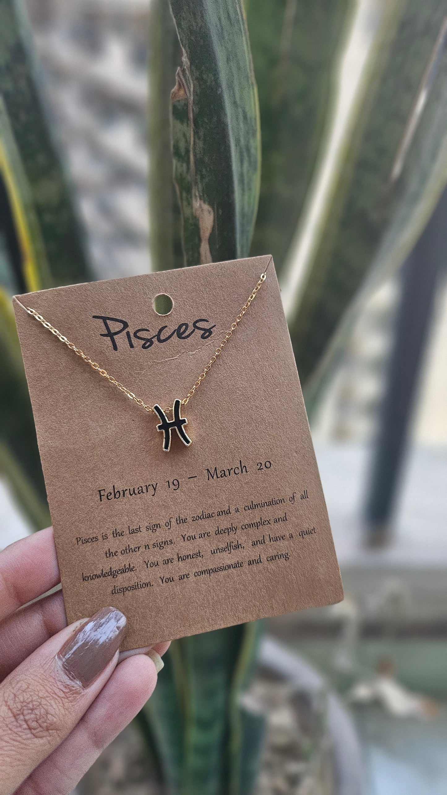 Pisces Constellation Necklace