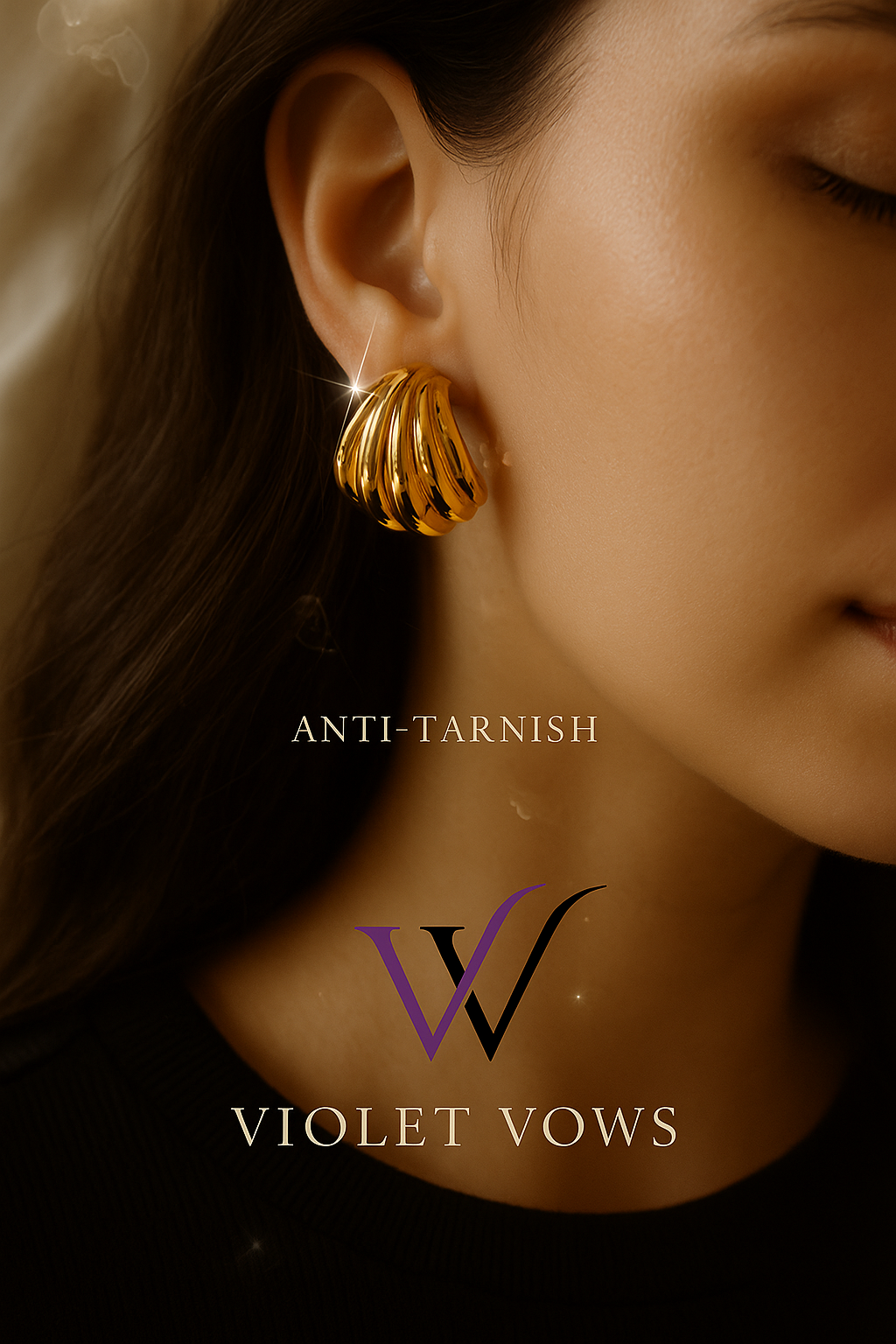 Seashell Studs