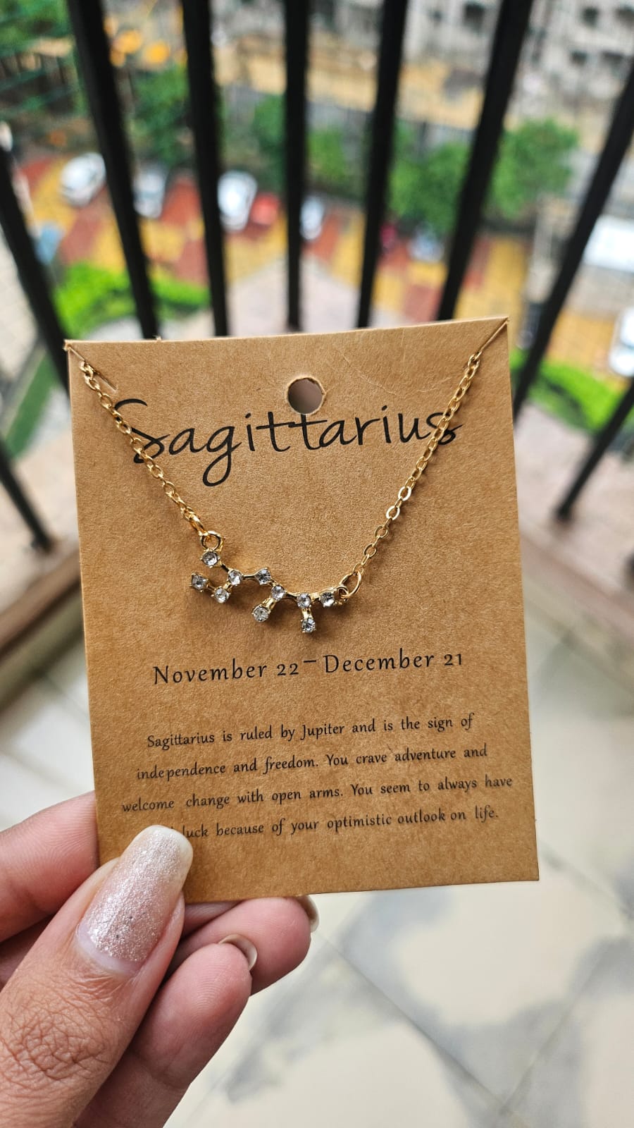 Sagittarius Constellation Necklace