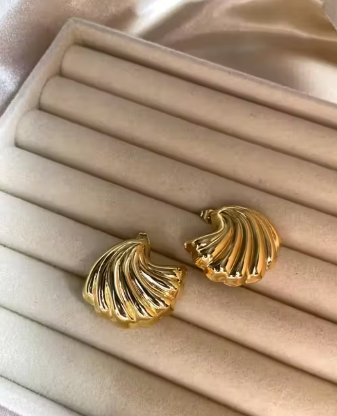 Seashell Studs