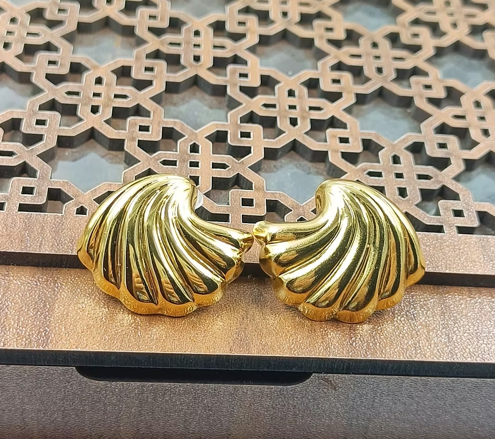 Seashell Studs
