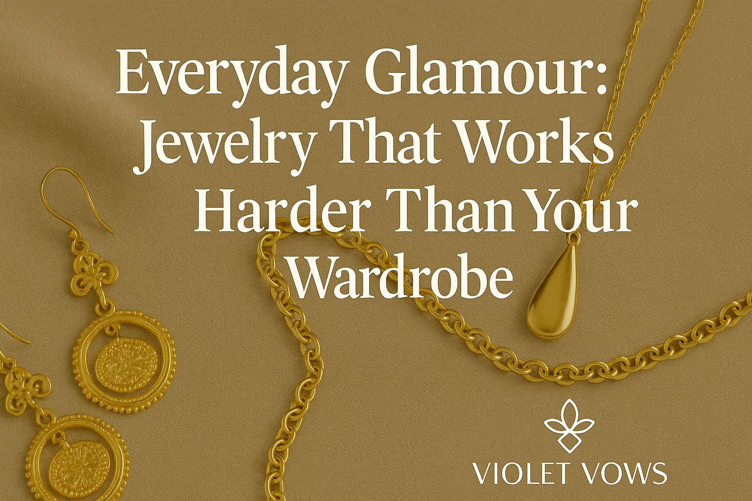 Everyday Glamour: Jewelry That Works Harder Than Your Wardrobe