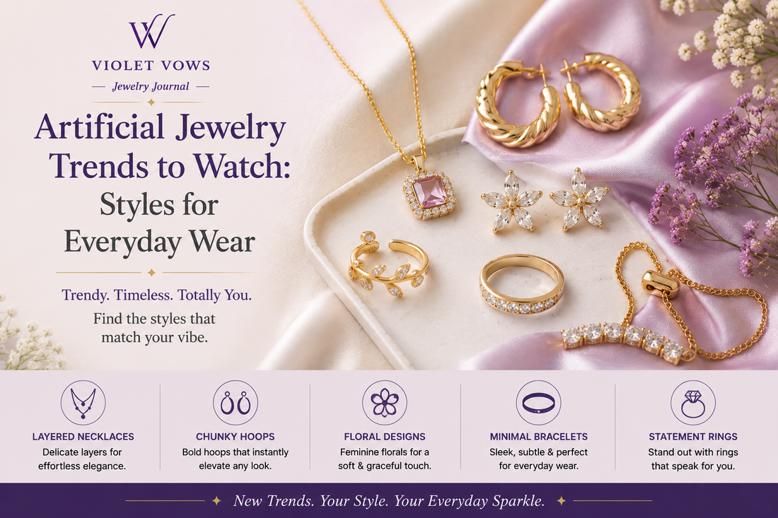 Trendy artificial jewelry styles for everyday wear