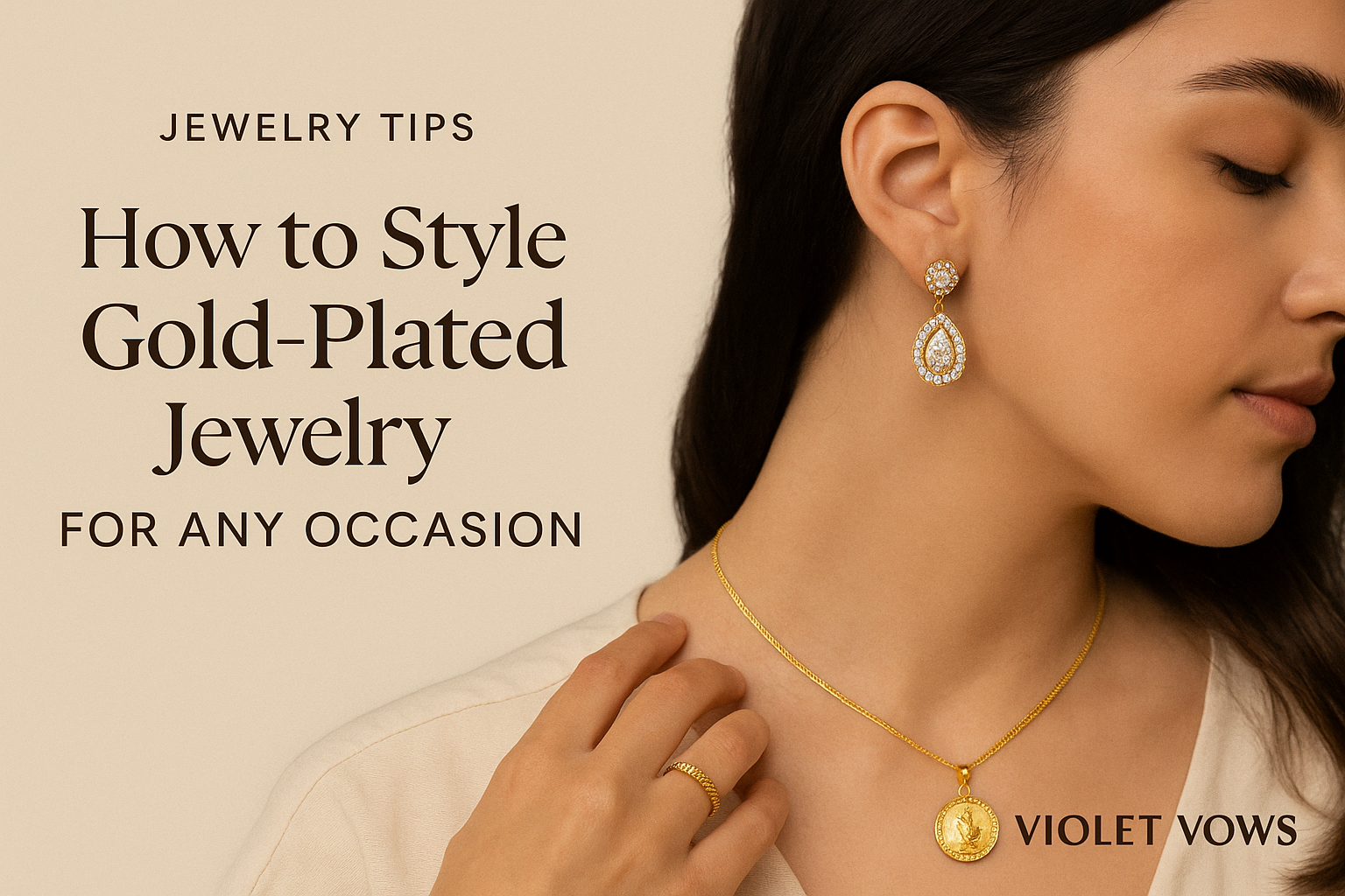 How to Style Artificial Jewelry for Any Occasion (Easy Tips) | Violet Vows Guide