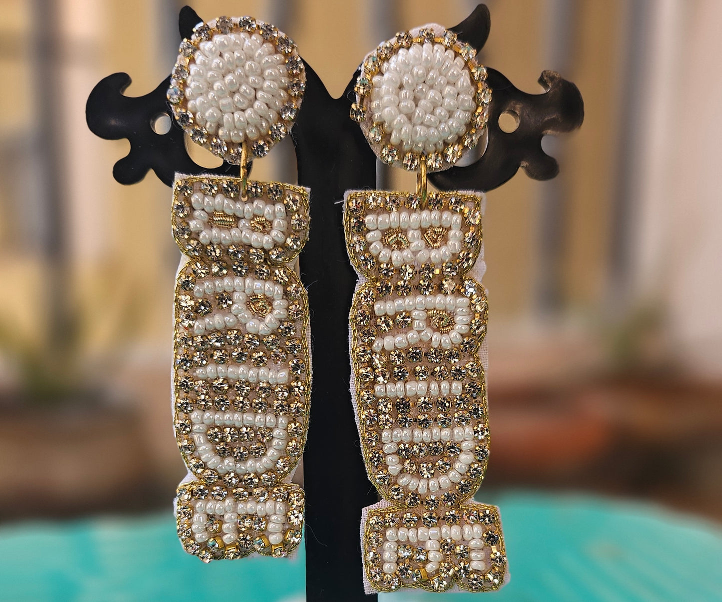 Hanging Earrings - Bride To Be