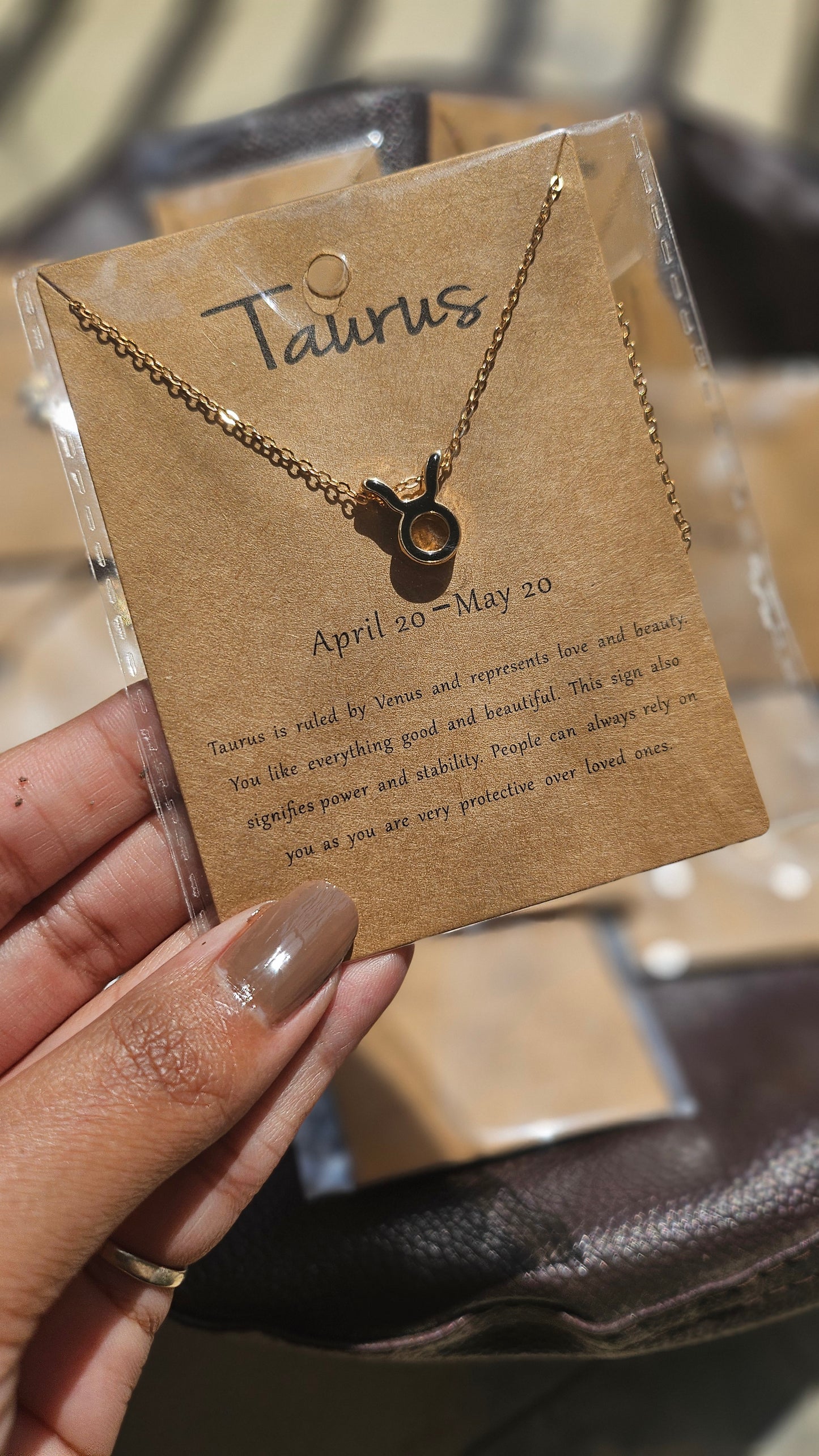 Taurus Constellation Necklace