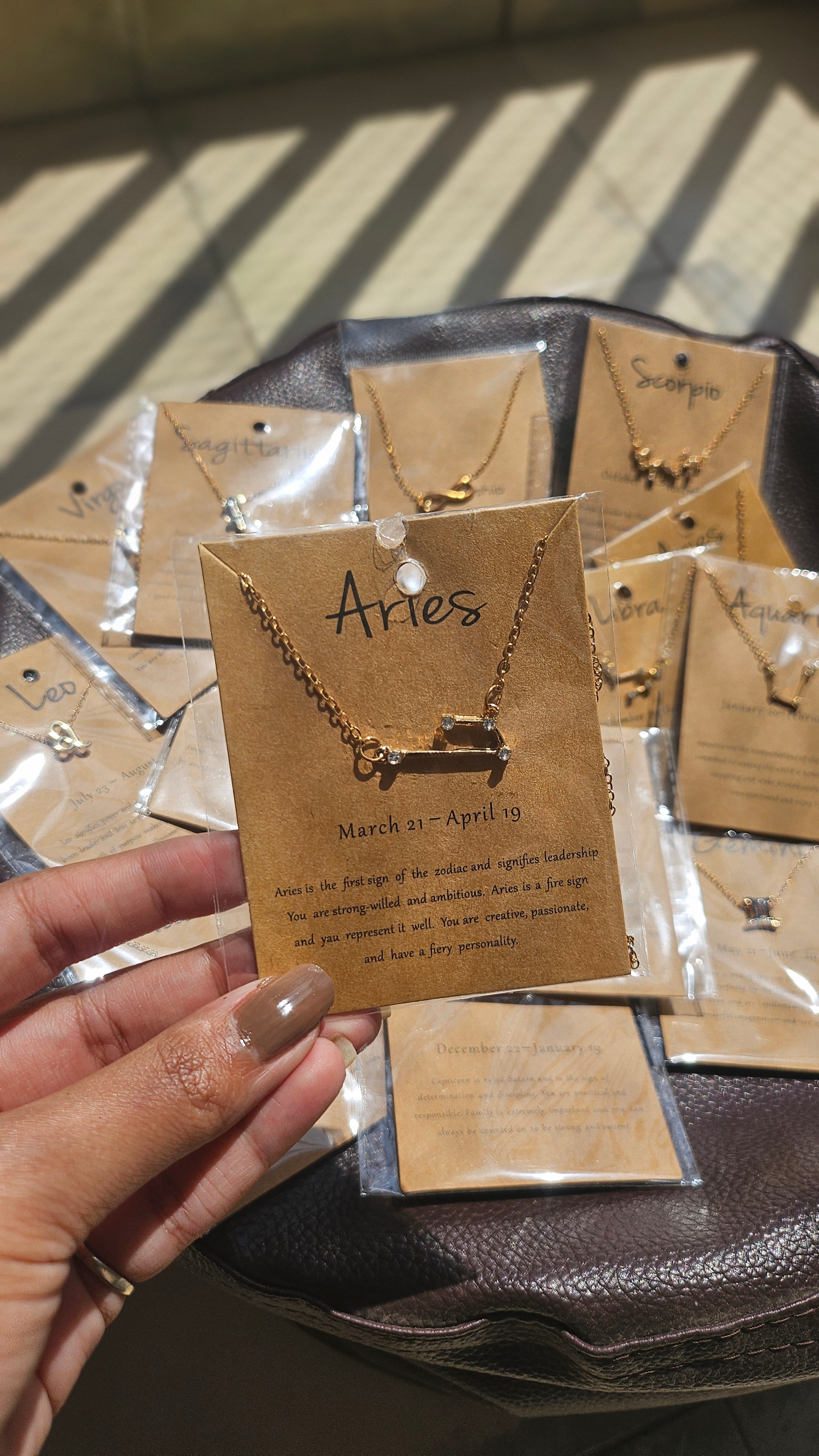 Aries Constellation Necklace