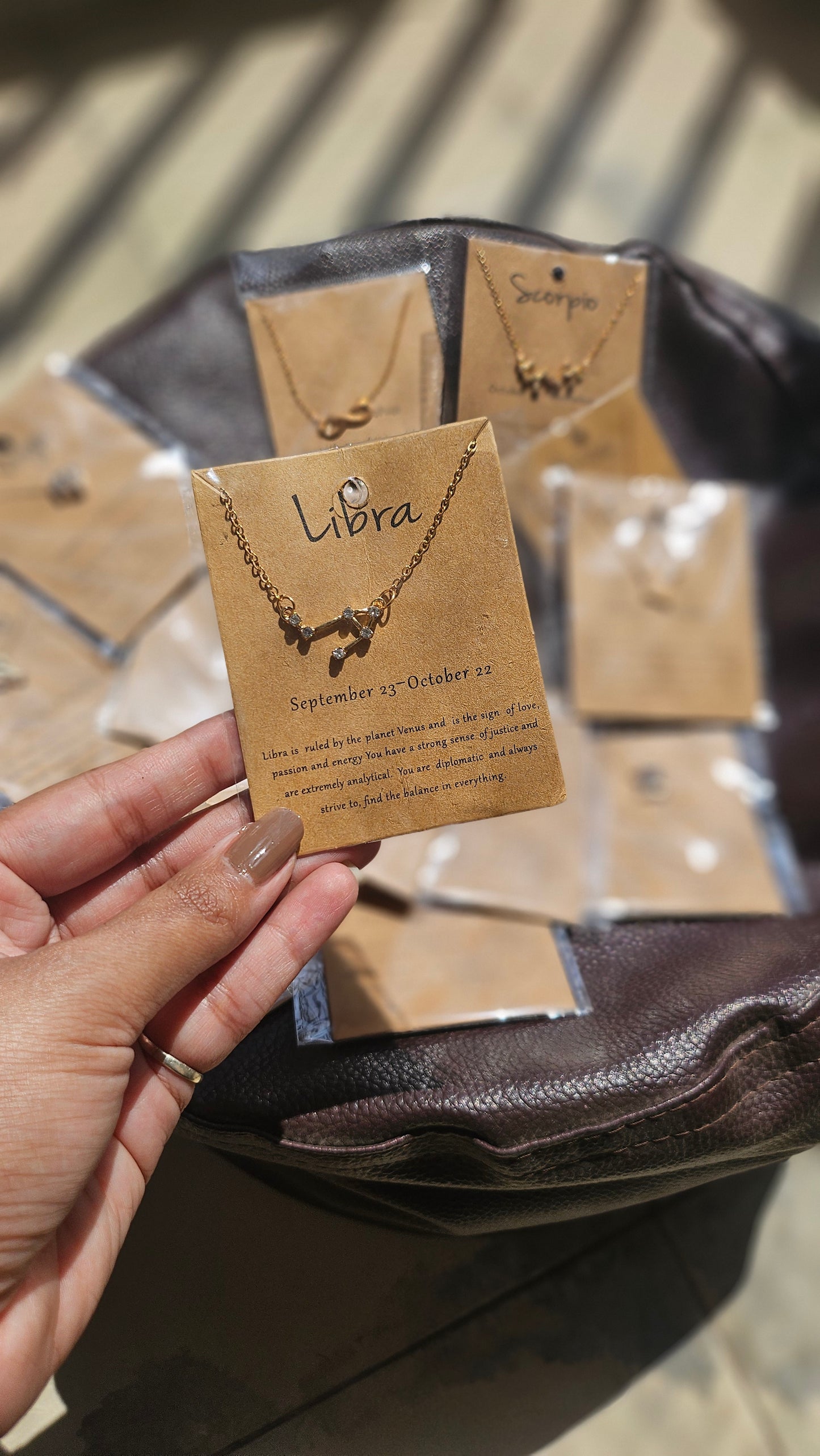 Libra Constellation Necklace