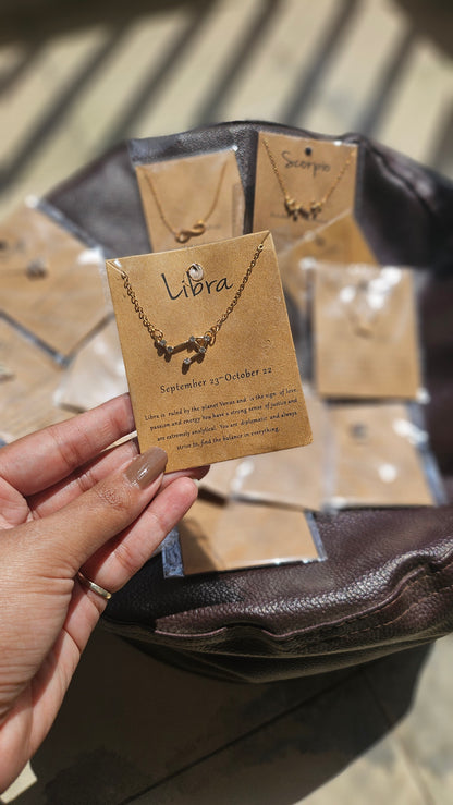 Libra Constellation Necklace