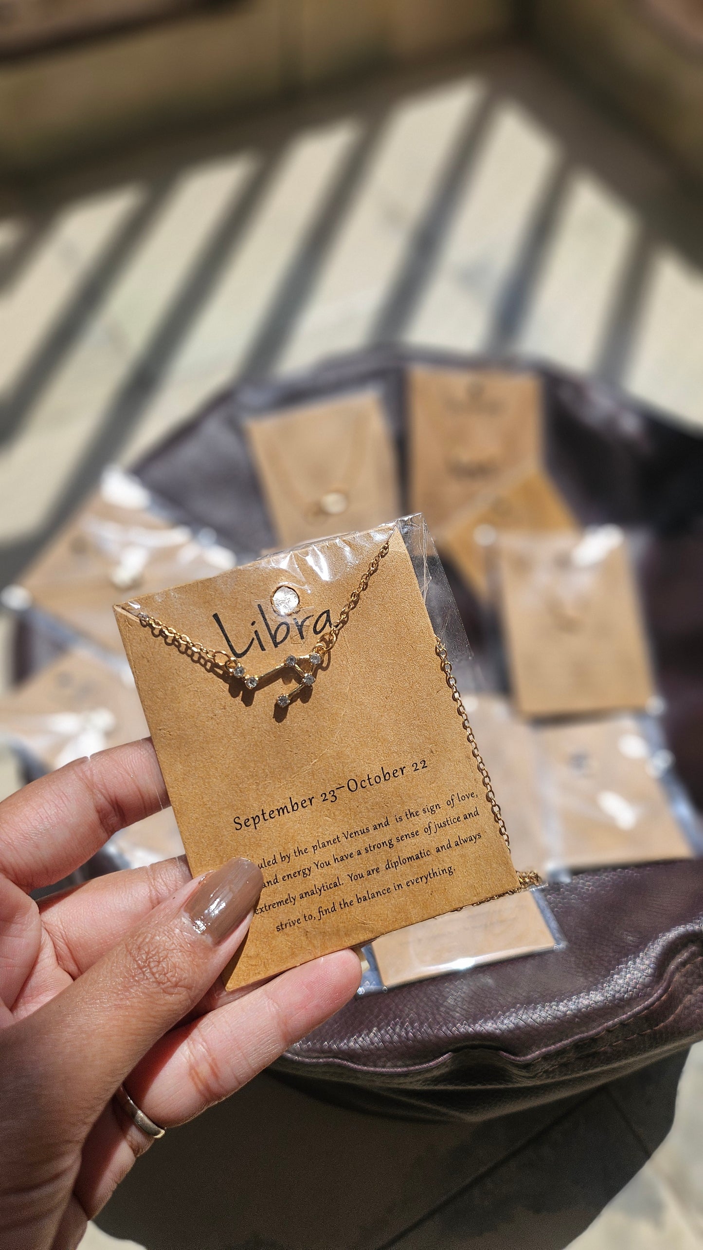 Libra Constellation Necklace