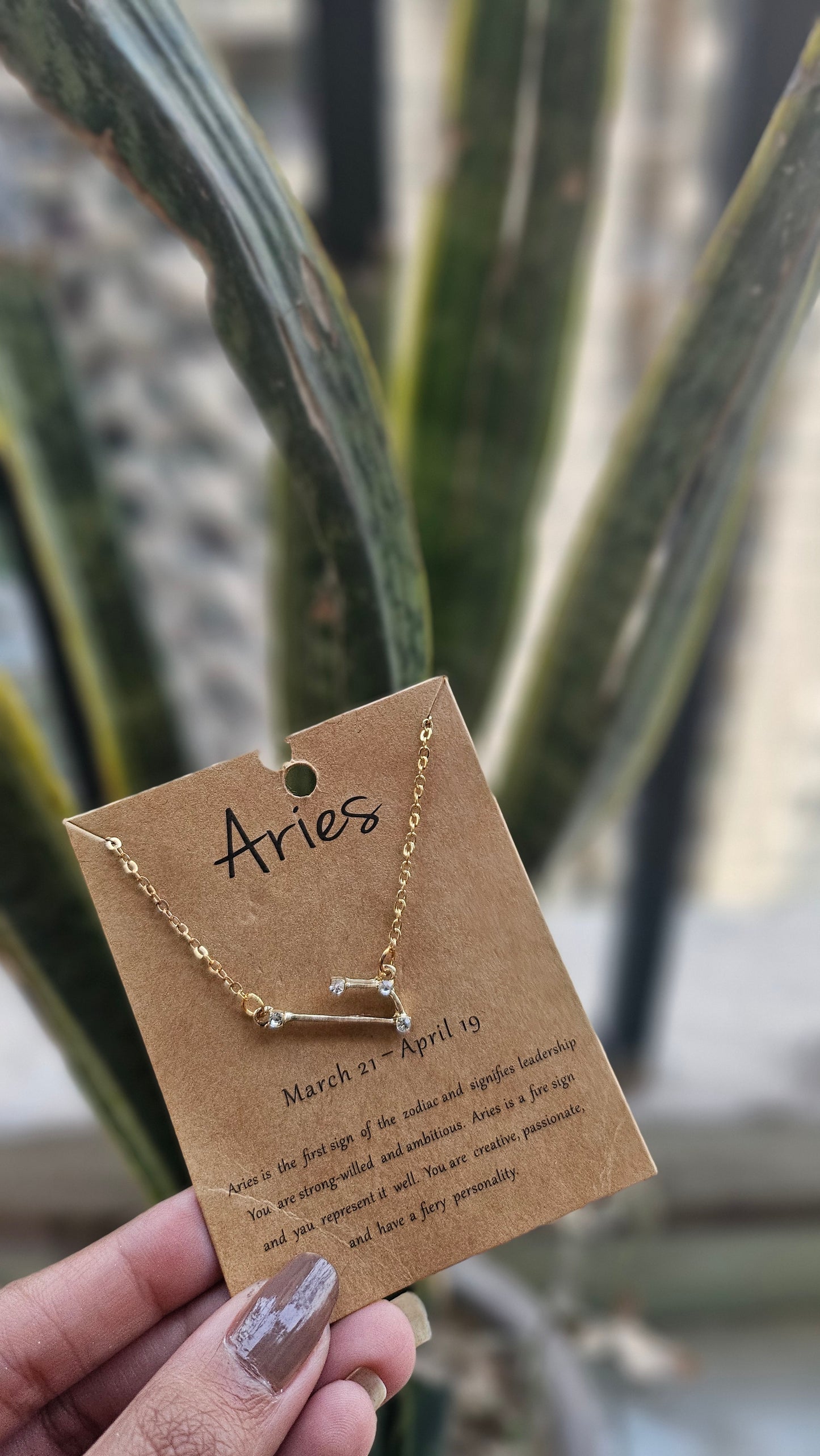 Aries Constellation Necklace