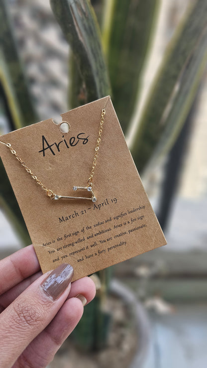 Aries Constellation Necklace