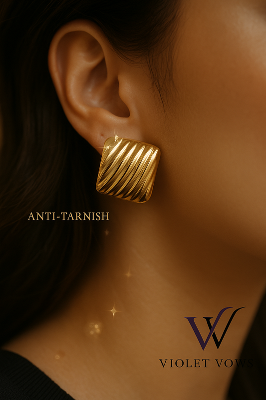 Modern Twist Studs