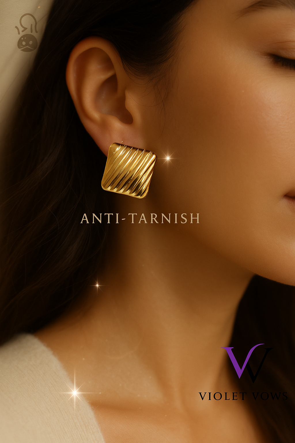 Modern Twist Studs