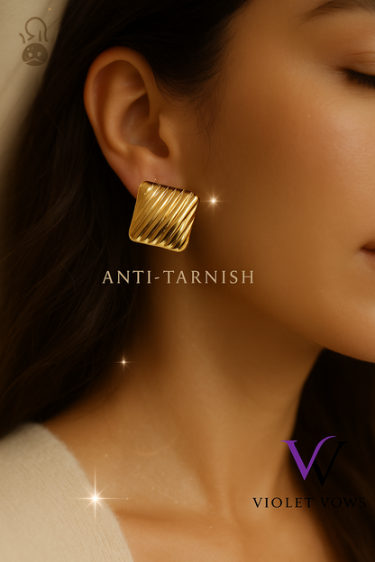 Modern Twist Studs