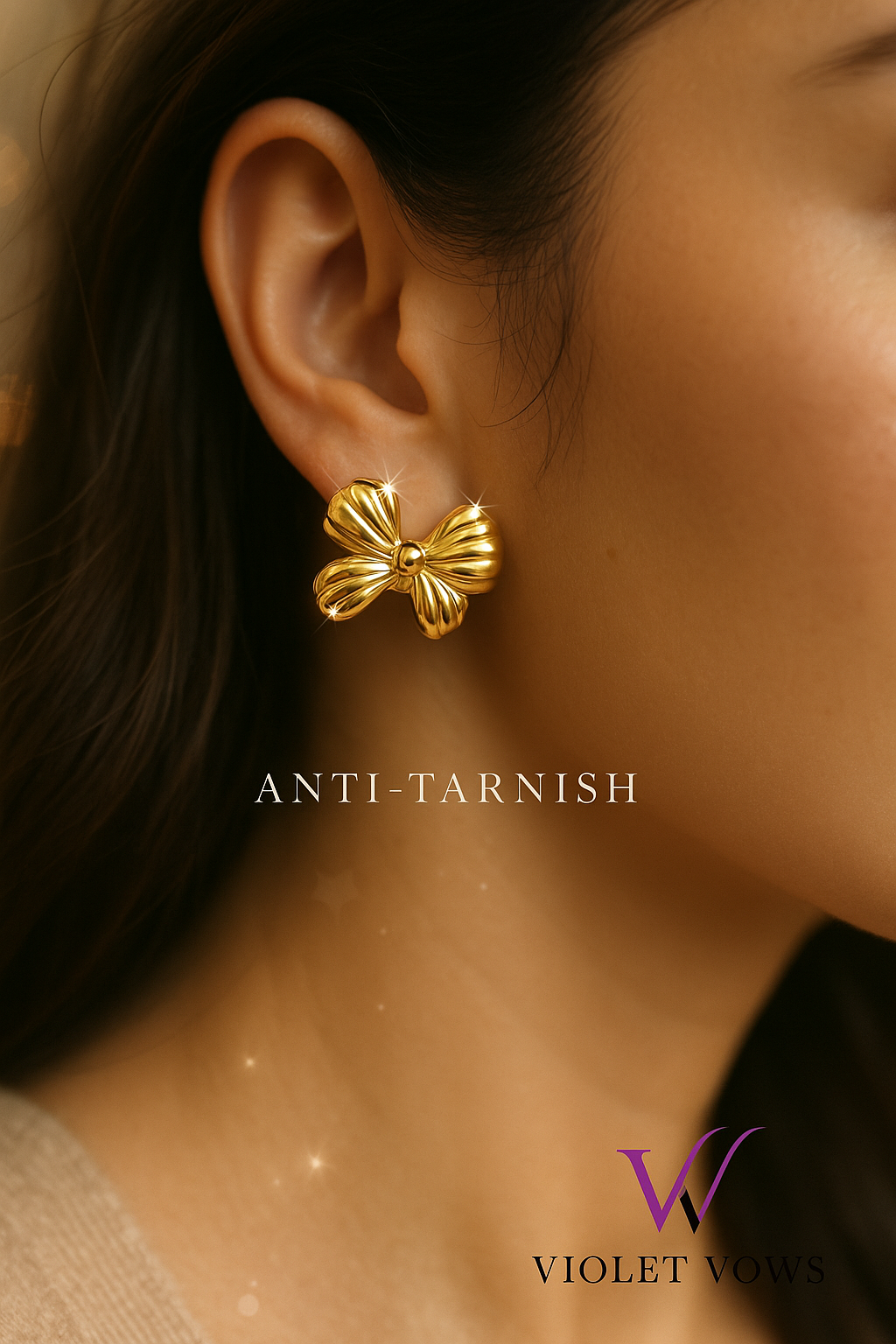 Sculpted Bow Studs