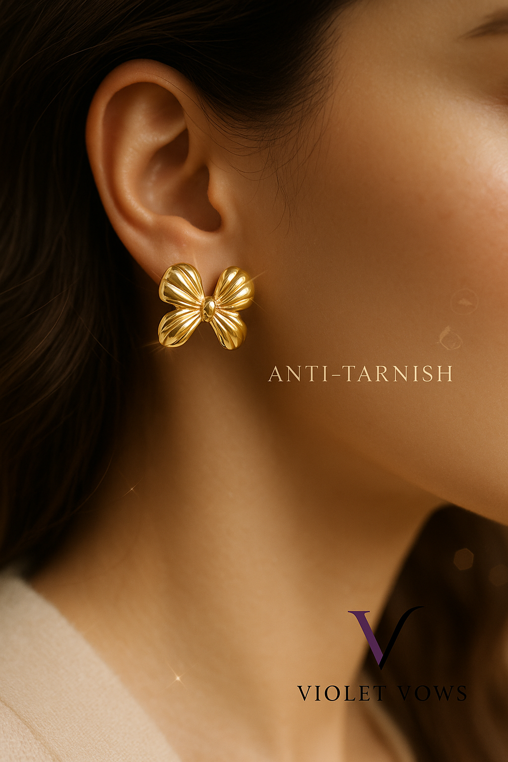 Sculpted Bow Studs