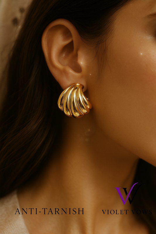 Seashell Studs