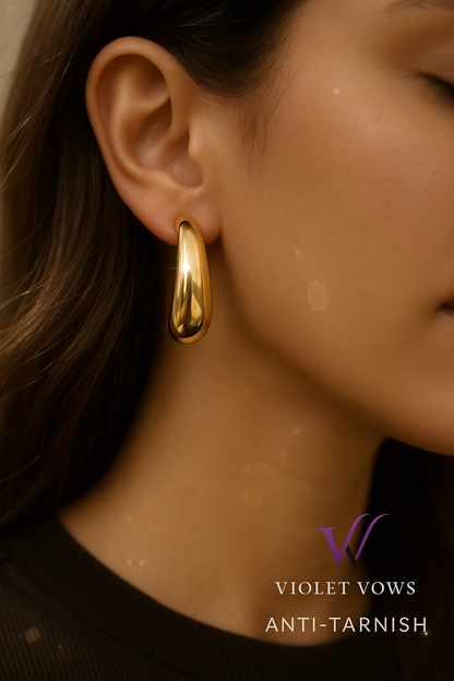 Teardrop Studs