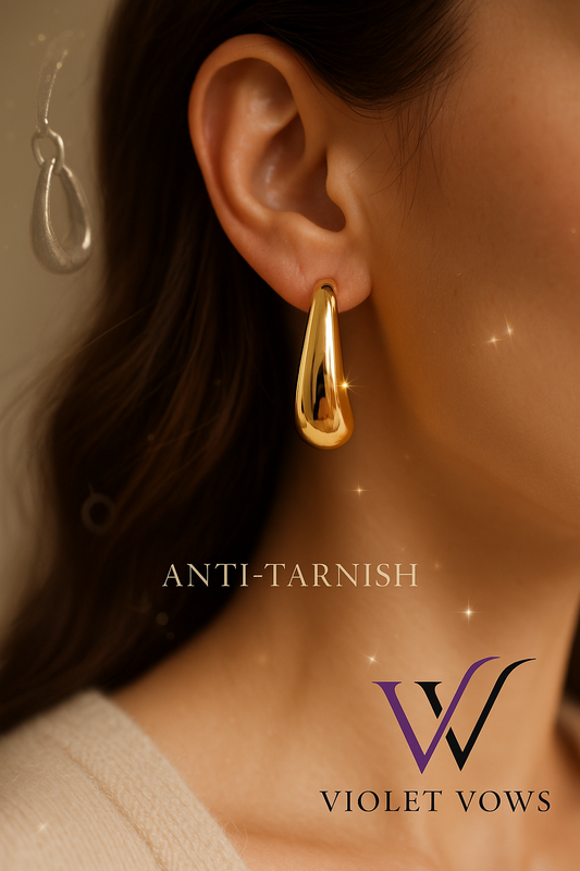 Teardrop Studs