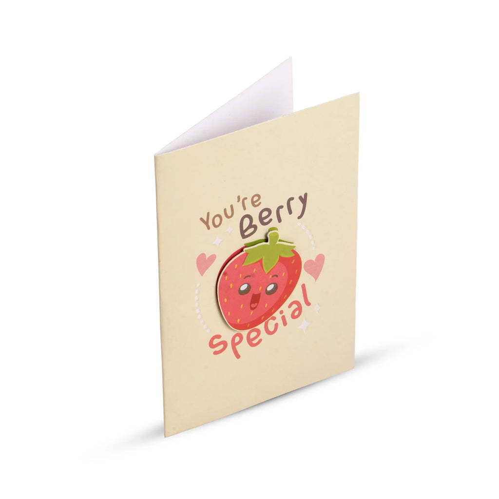 3D Greeting Card - You're Berry Special 4 X 6 inch