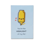 3D Greeting Card - You're the Highlight of My Life 4 X 6inch
