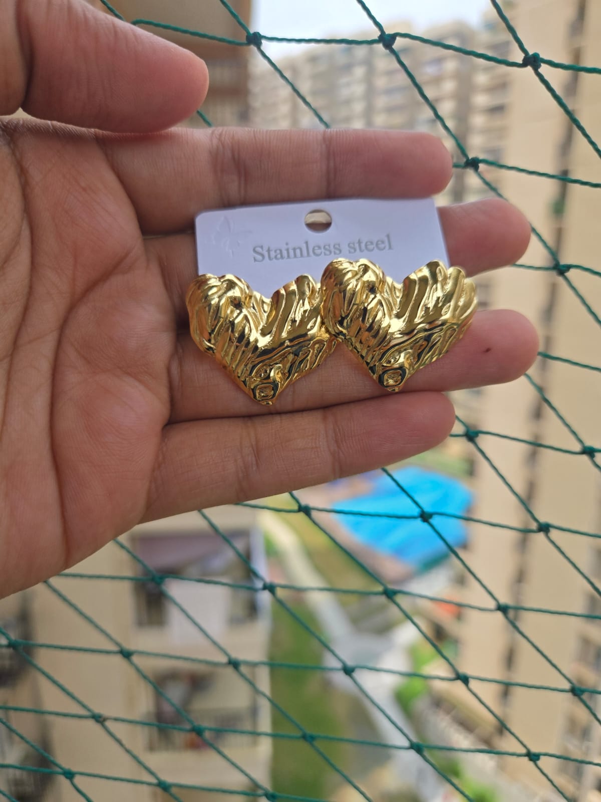 Heart Studs