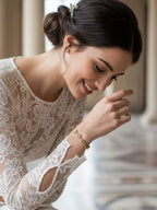 Ariah Bracelet – Elegant Multicolor Stone Gold Plated Bracelet for Women