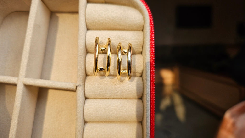 Classic Gold Hoop Earrings