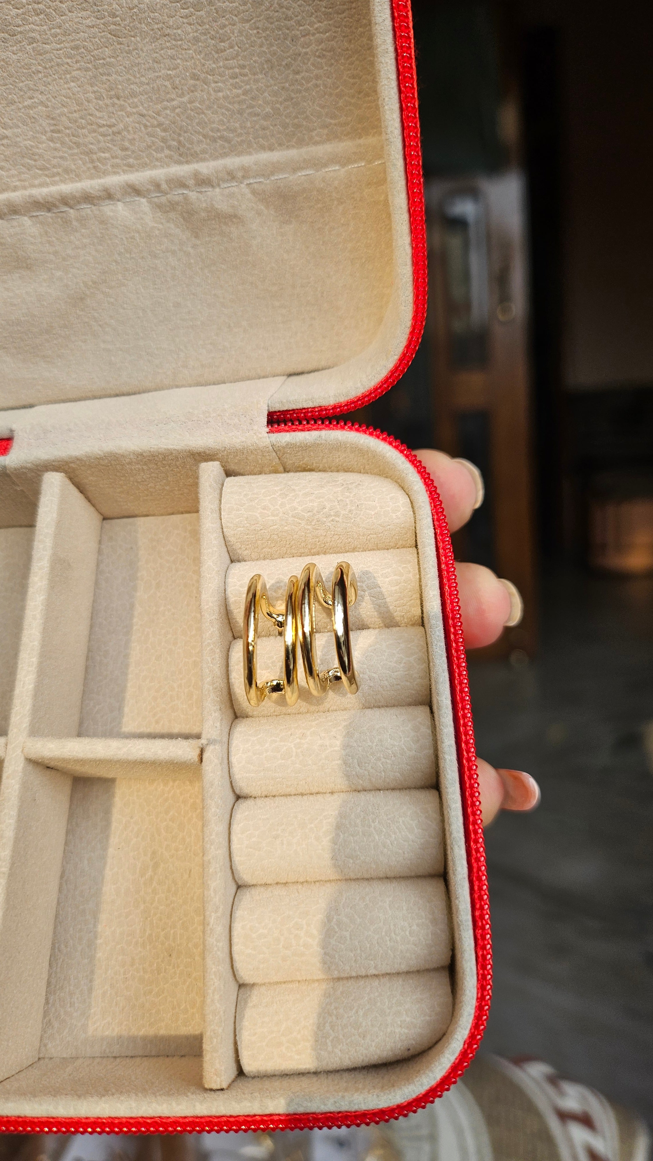 Classic Gold Hoop Earrings