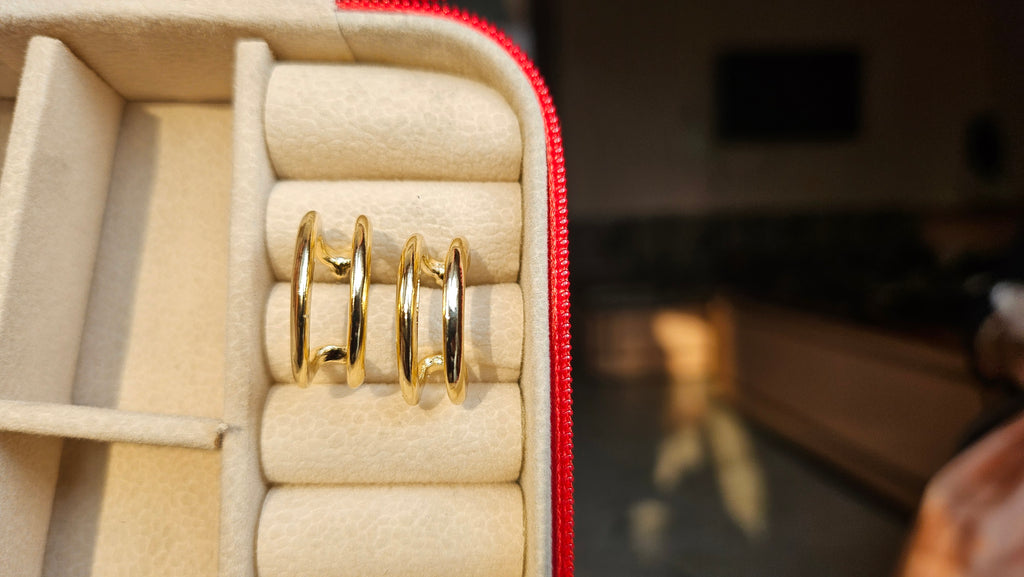 Classic Gold Hoop Earrings
