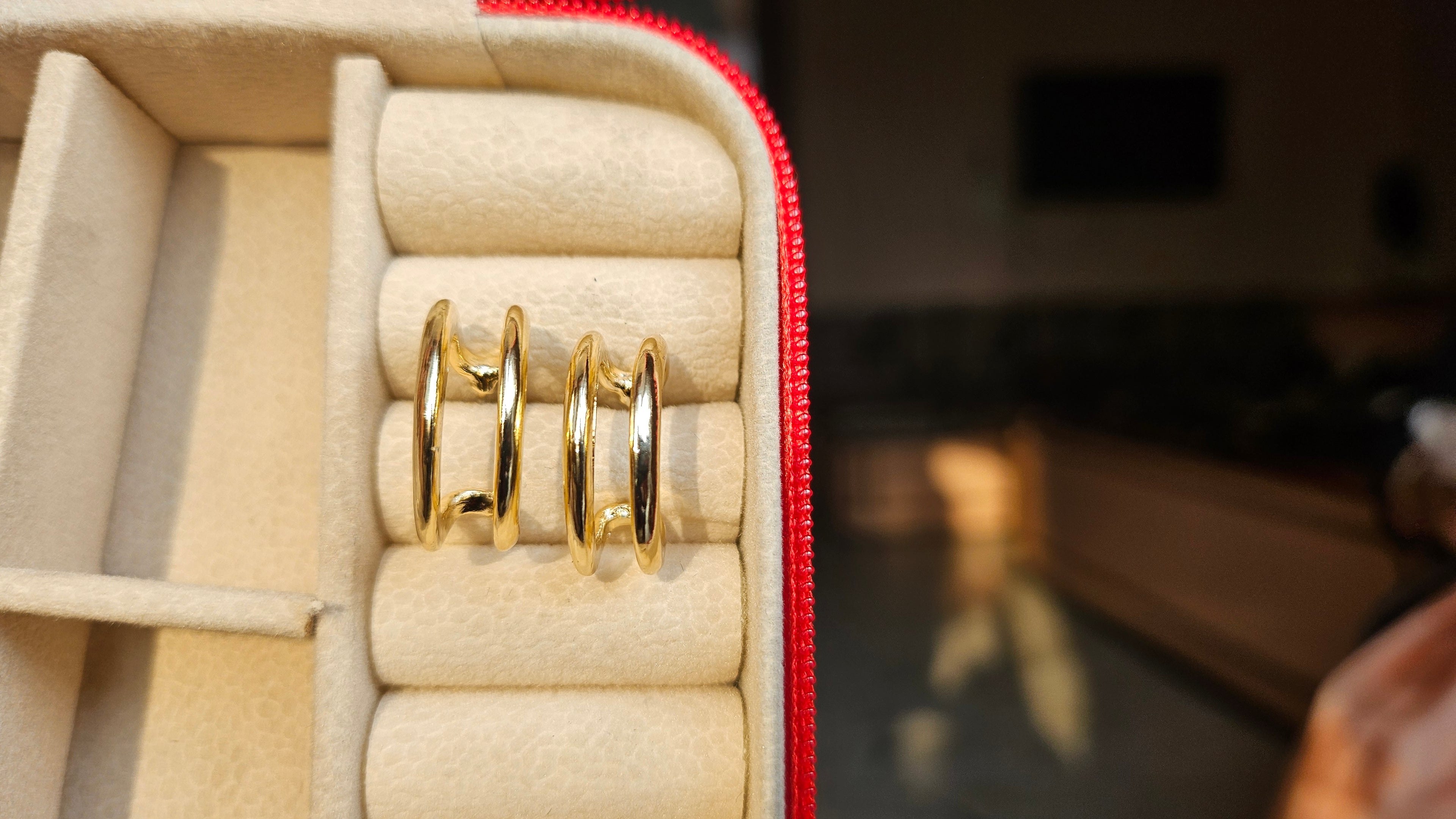 Classic Gold Hoop Earrings