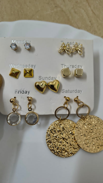 Gold Earring Collection: Studs, Hoops & Dangles for Every Style