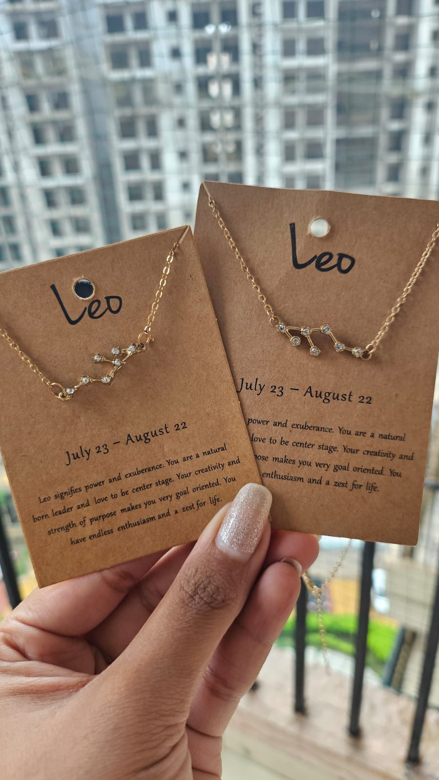 Leo Constellation Necklace