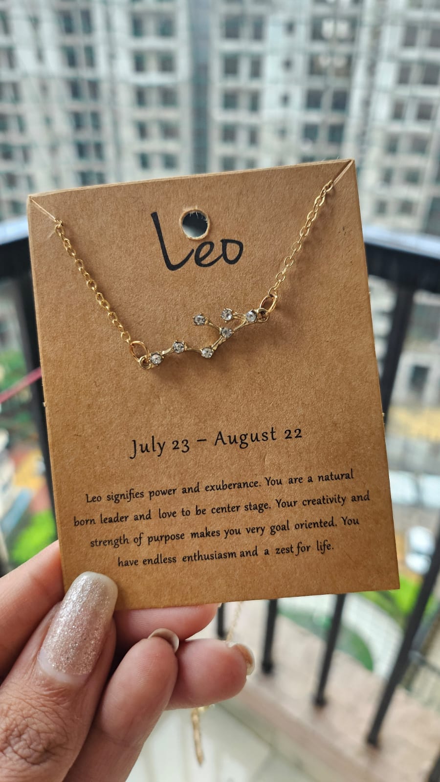 Leo Constellation Necklace