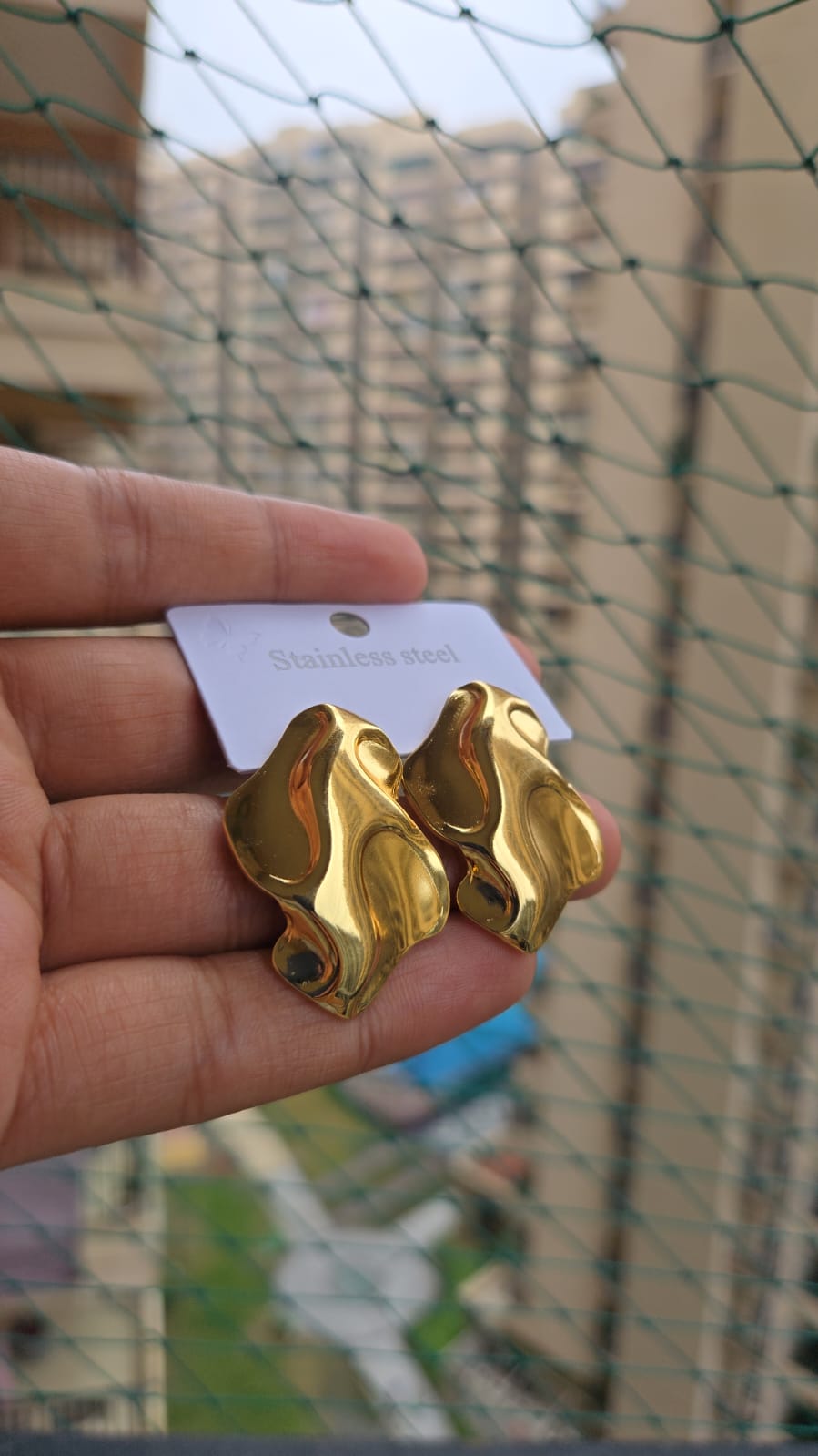 Liquid Gold Studs