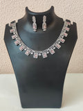 Luxury Gemstone Necklace Set – A Timeless Statement Piece - Baby Pink