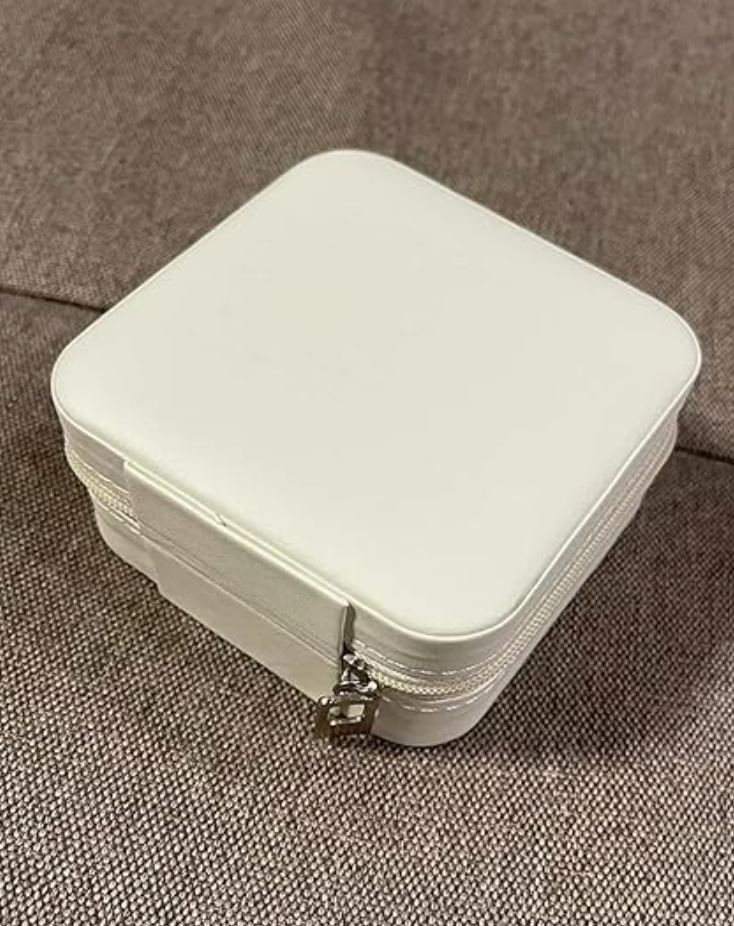 Travel Jewelry Organizer – Elegant, Durable & Perfect for Gifts (Any random colour, No Jewellery Included)