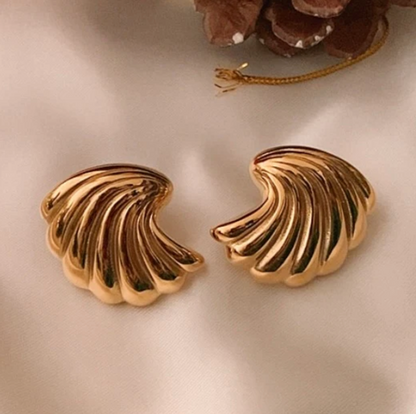 Seashell Studs