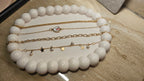 4-Piece Gold Layered Bracelet Combo Set | Star & Heart Charms