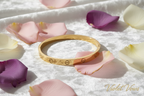 Classic Gold Minimal Bangle Bracelet for Women – Luxury Inspired Everyday Elegance