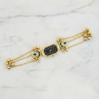Royal Peacock Charm Bracelet Watch