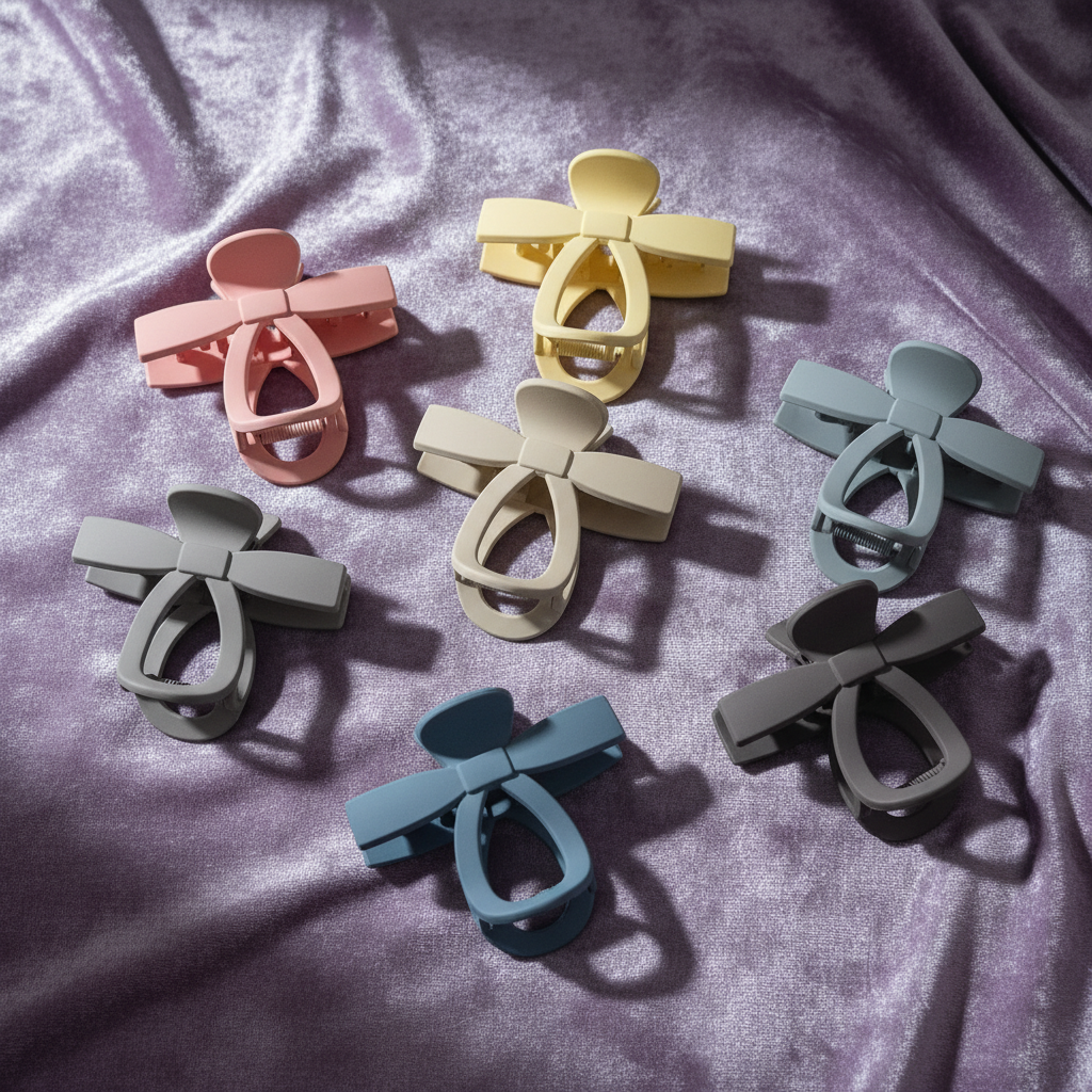 Matte Hair Claw Clip | Random Color | Single Piece