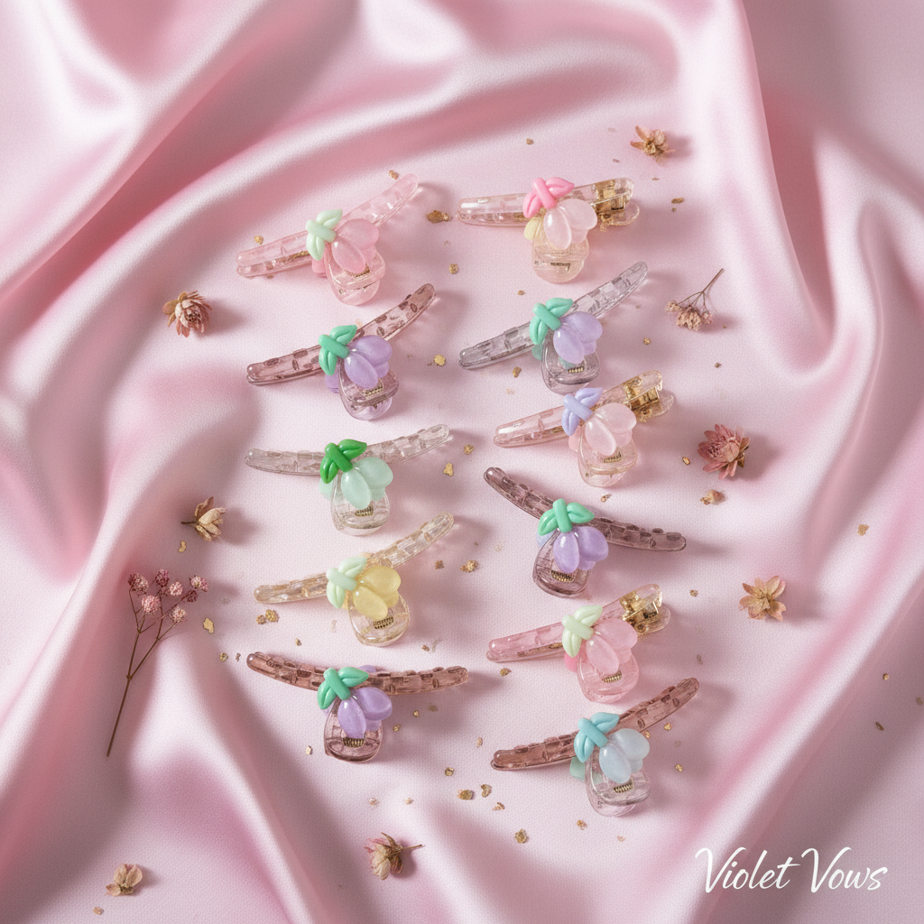 Tulip Flower Hair Claw Clip | Random Color