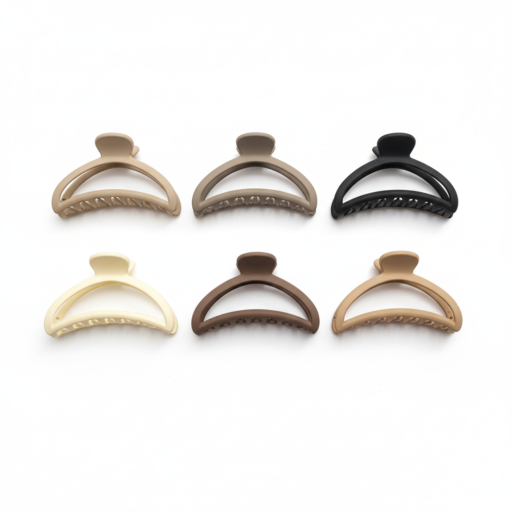 Crescent Moon Hair Claw Clip | Random Colour