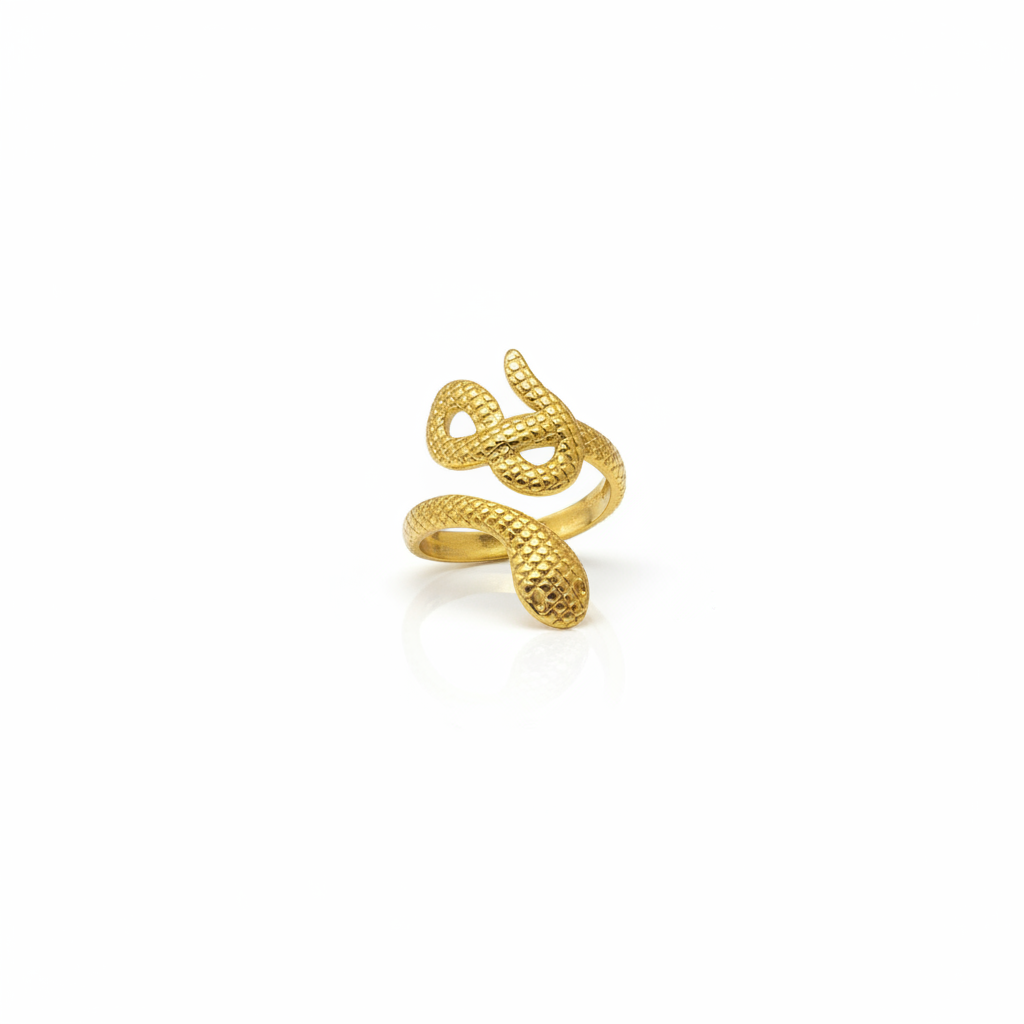 Gold Snake Ring