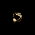 Gold Multi-Band Beaded Ring